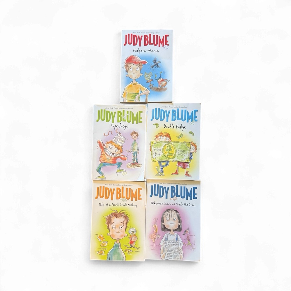 Judy Blume set of 5 books